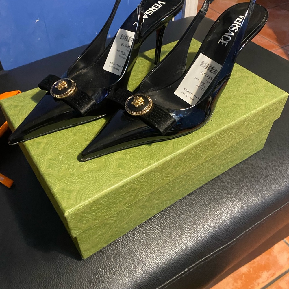 Versace Black Women's Heels